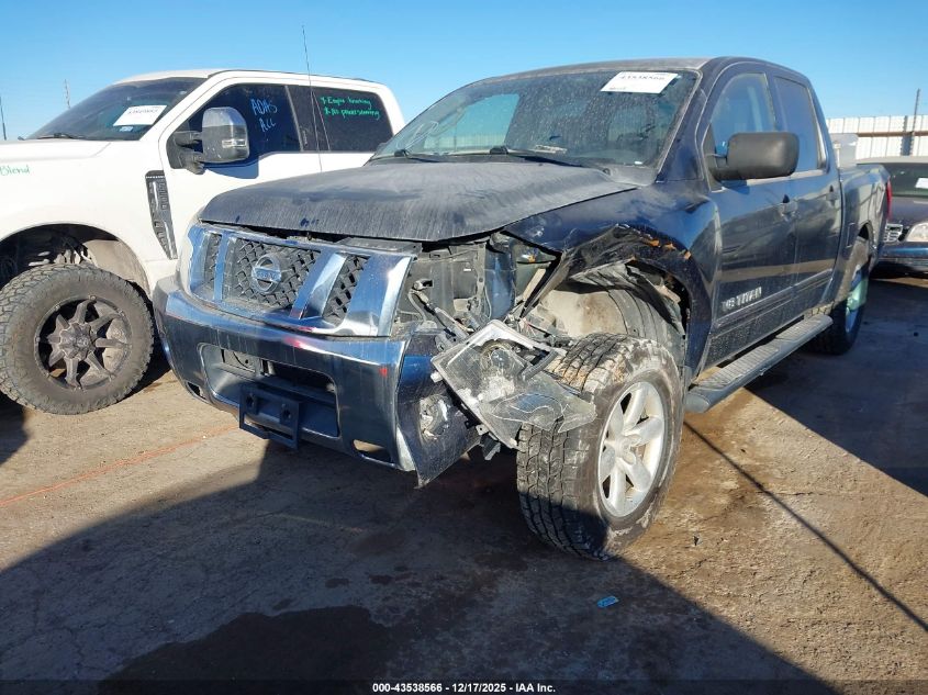 2010 Nissan Titan Se VIN: 1N6BA0ED6AN311709 Lot: 43538566