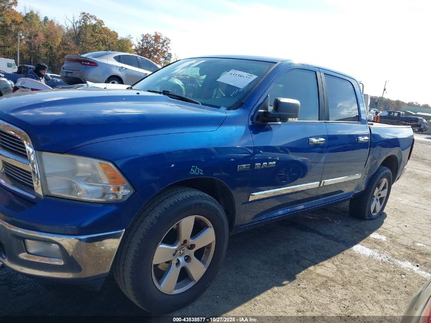 2009 Dodge Ram 1500 Slt/Sport/Trx VIN: 1D3HV13T99S742969 Lot: 43538577