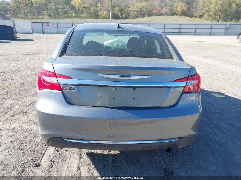 2012 Chrysler 200 Touring VIN: 1C3CCBBB1CN180826 Lot: 43538607