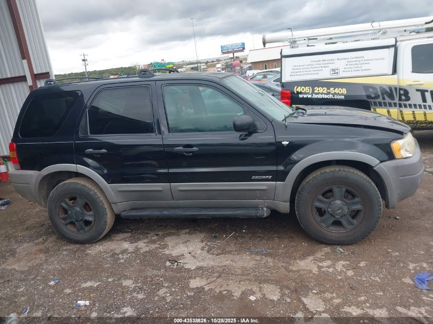 2002 Ford Escape Xlt VIN: 1FMYU03162KD14069 Lot: 43538626