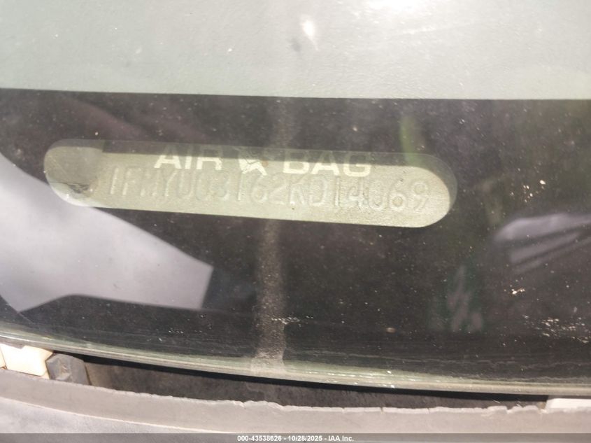 2002 Ford Escape Xlt VIN: 1FMYU03162KD14069 Lot: 43538626