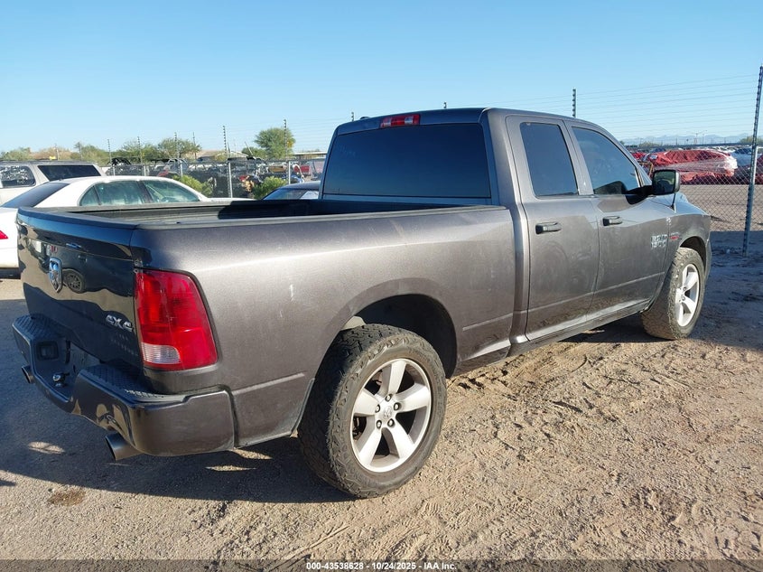 Vin: 1c6rr6ft9fs541537, lot: 44033654, ram 1500 express 20154