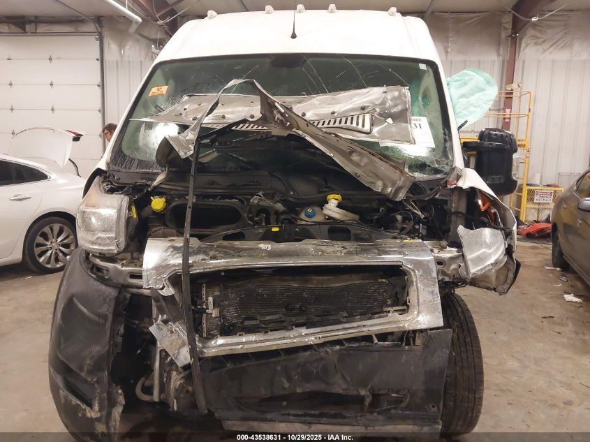 2019 Ram Promaster 2500 High Roof 159 Wb VIN: 3C6TRVDG9KE552704 Lot: 43538631