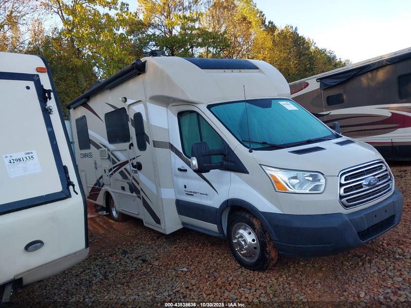 2016 Ford Transit-350 Cutaway VIN: 1FDWS8PV5GKA54666 Lot: 43538636