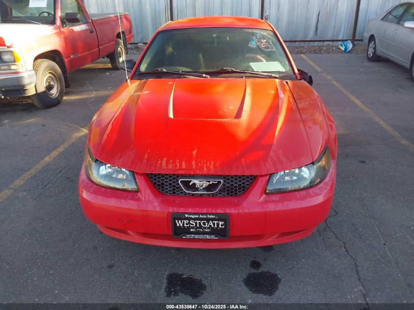 2004 Ford Mustang VIN: 1FAFP40654F186970 Lot: 43538647