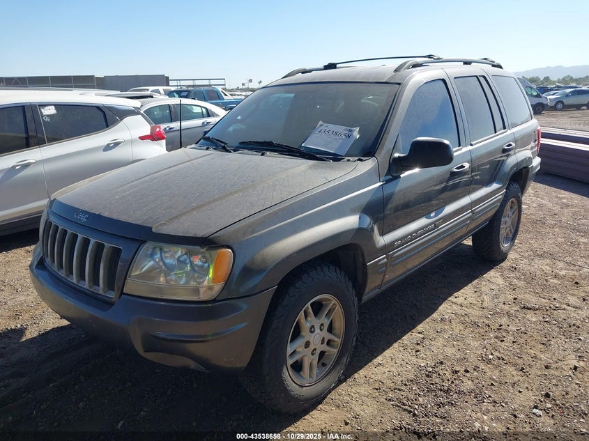 1J8GW48NX4C247270 2004 JEEP GRAND CHEROKEE photo no. 2