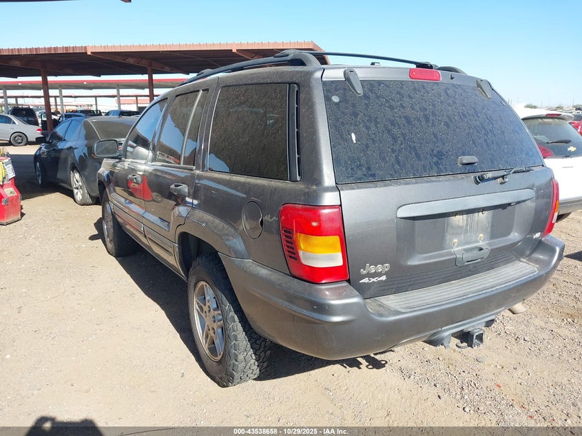 1J8GW48NX4C247270 2004 JEEP GRAND CHEROKEE photo no. 3