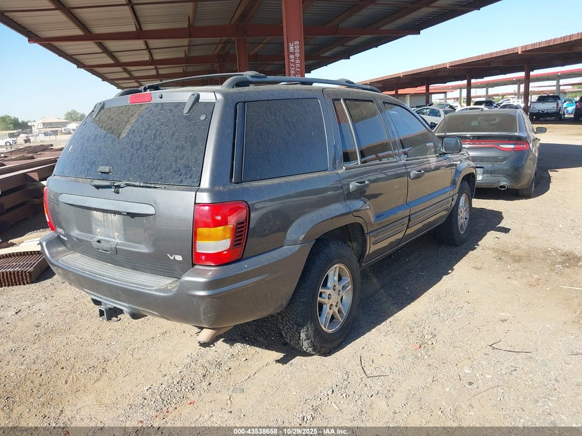 1J8GW48NX4C247270 2004 JEEP GRAND CHEROKEE photo no. 4