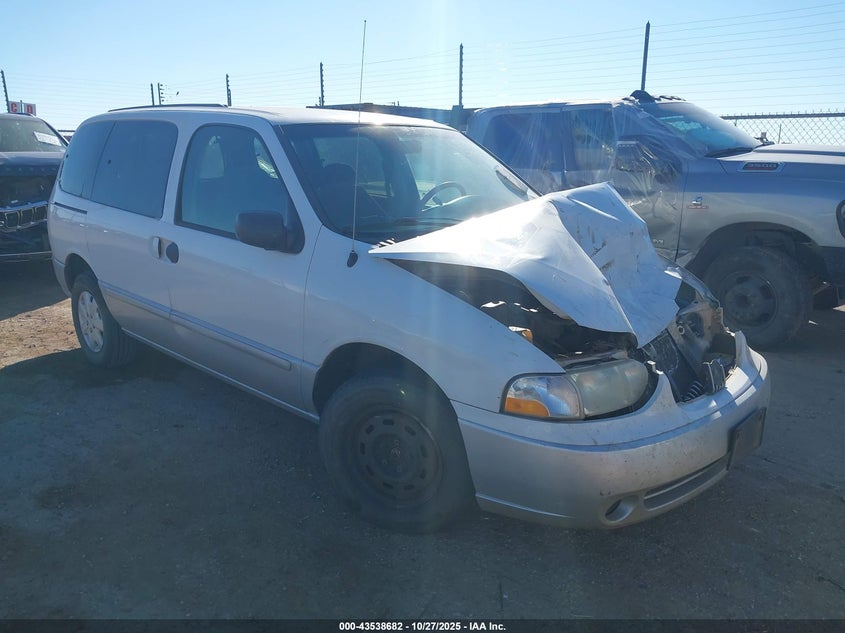 4M2ZV11TX2DJ05786 2002 Mercury Villager auction photo 1