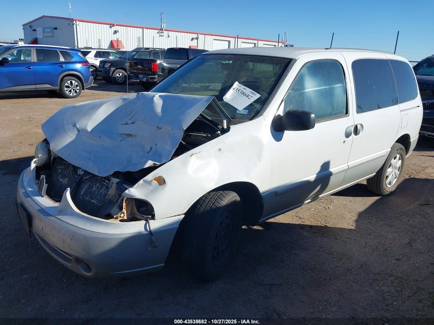 4M2ZV11TX2DJ05786 2002 MERCURY VILLAGER photo no. 2