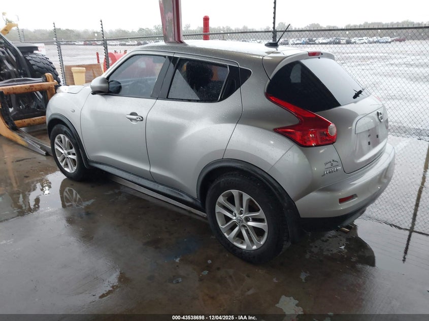 Vin: jn8af5mv4ct124222, lot: 44033724, nissan juke sl 20123