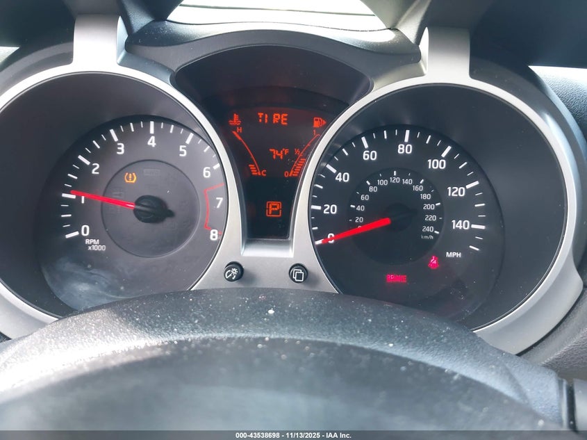 2012 Nissan Juke Sl VIN: JN8AF5MV4CT124222 Lot: 43538698