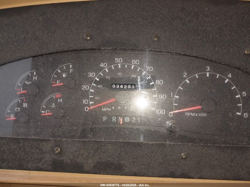 2000 Ford F550 Super Duty Stripped Chass VIN: 1FCNF53S9Y0A02145 Lot: 43951438