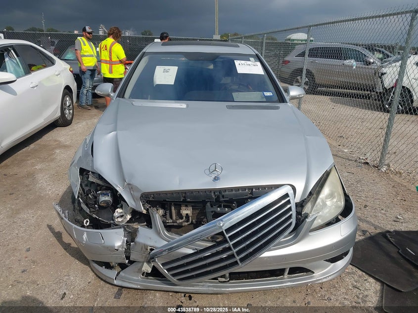 2009 Mercedes-Benz S 550 VIN: WDDNG71X29A282452 Lot: 43538789