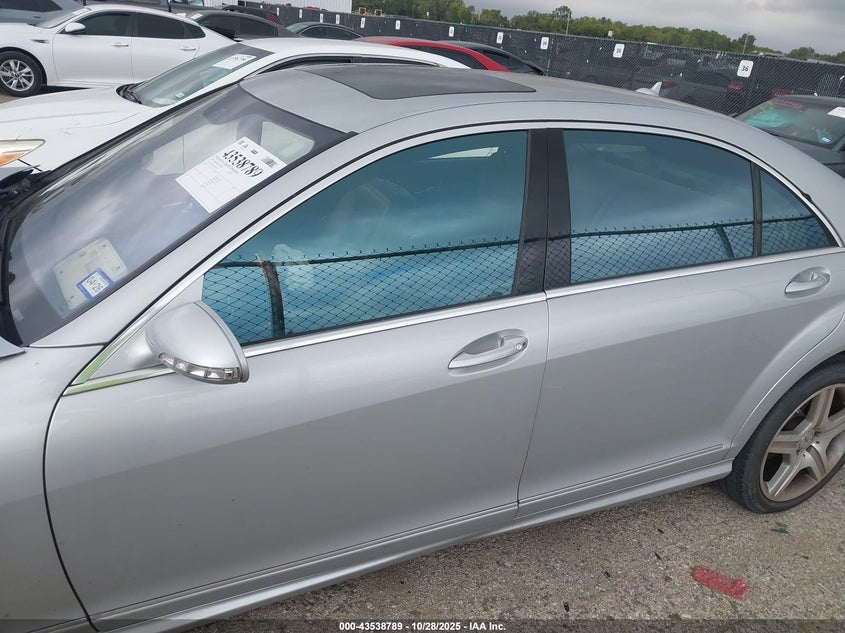 2009 Mercedes-Benz S 550 VIN: WDDNG71X29A282452 Lot: 43538789