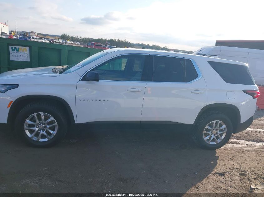 2022 Chevrolet Traverse Awd Ls VIN: 1GNEVFKW2NJ110617 Lot: 43538831
