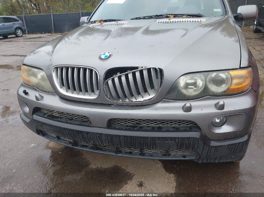 2004 BMW X5 4.4I VIN: 5UXFB53584LV03108 Lot: 43538837