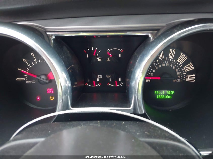 2009 Ford Mustang Gt/Gt Premium VIN: 1ZVHT82HX95120638 Lot: 43538923