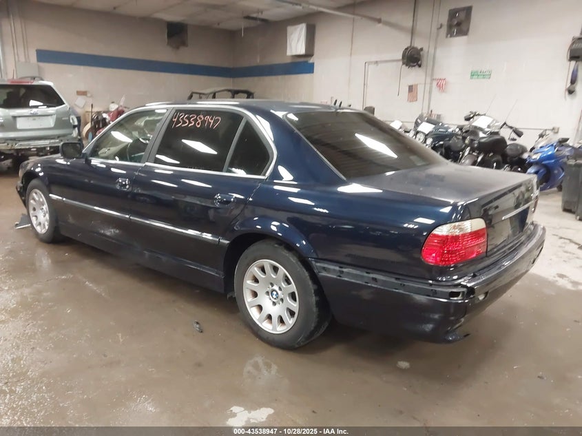 WBAGH83421DP29256 2001 BMW 7ER photo no. 3