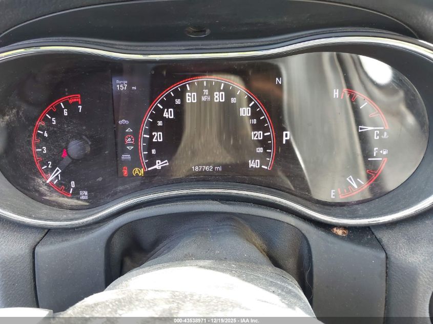 2017 Dodge Durango Gt Rwd VIN: 1C4RDHDG4HC724124 Lot: 43538971