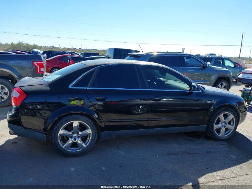 2003 Audi A4 3.0 VIN: WAUJT68E03A273661 Lot: 43538978