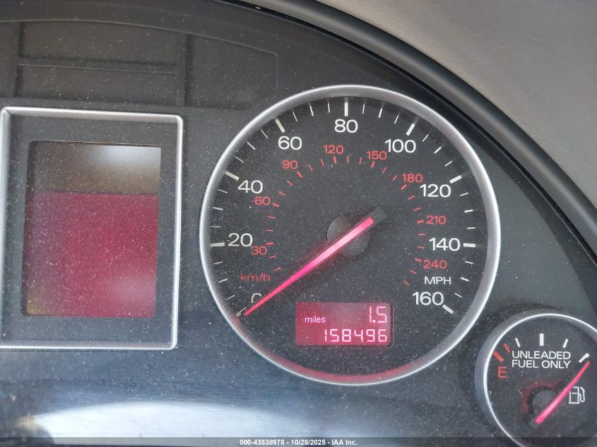 2003 Audi A4 3.0 VIN: WAUJT68E03A273661 Lot: 43538978