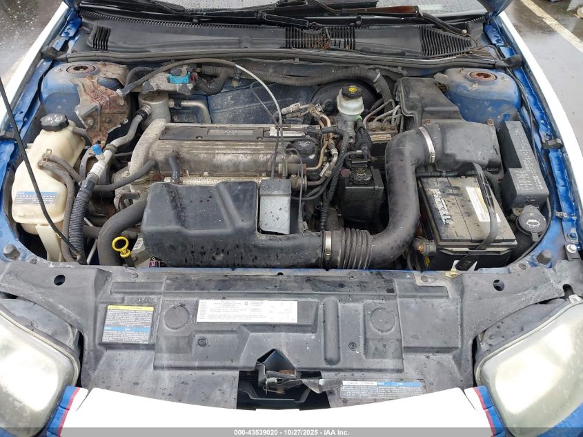 2004 Chevrolet Cavalier Ls Sport VIN: 1G1JH54F447223544 Lot: 43539020