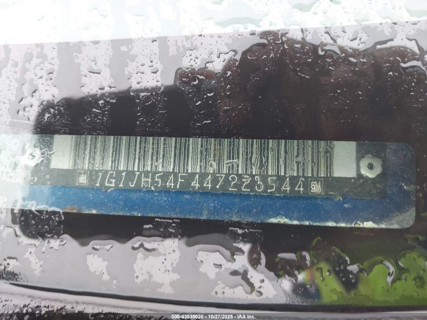 2004 Chevrolet Cavalier Ls Sport VIN: 1G1JH54F447223544 Lot: 43539020