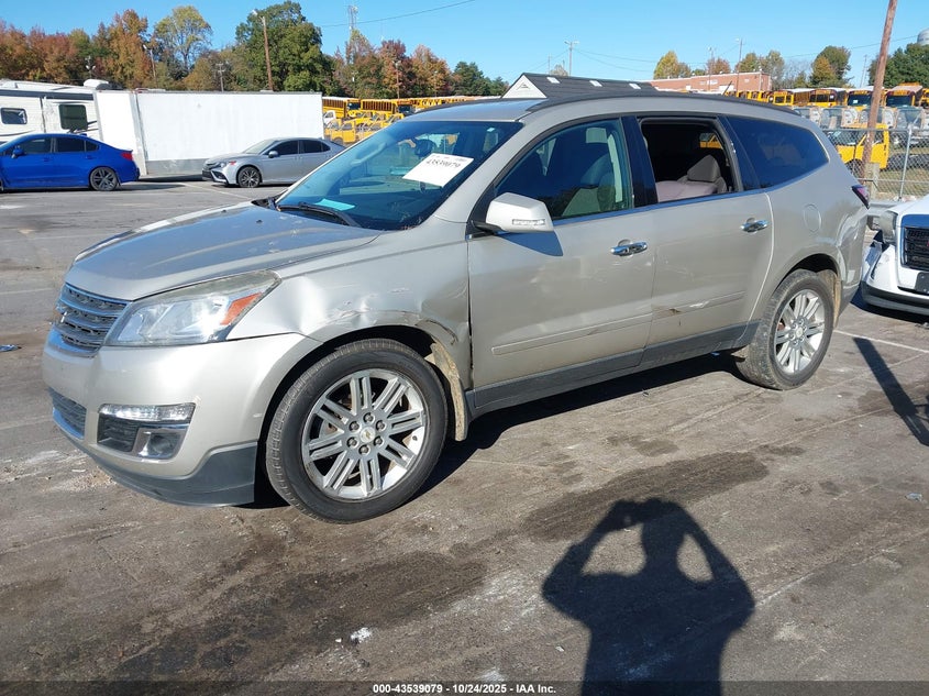 2013 CHEVROLET TRAVERSE 1LT 1GNKRGKD1DJ217751