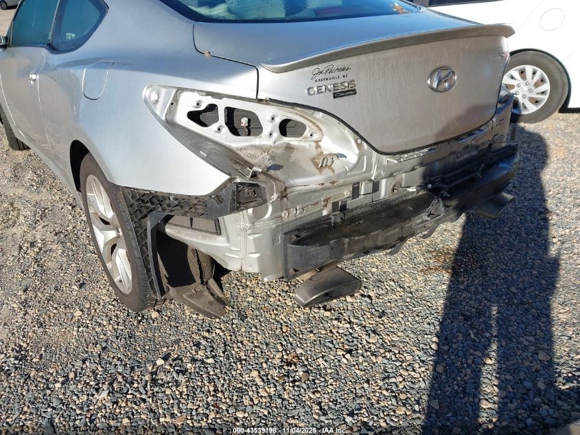 2013 Hyundai Genesis 2.0T Premium VIN: KMHHT6KD4DU108516 Lot: 43539198
