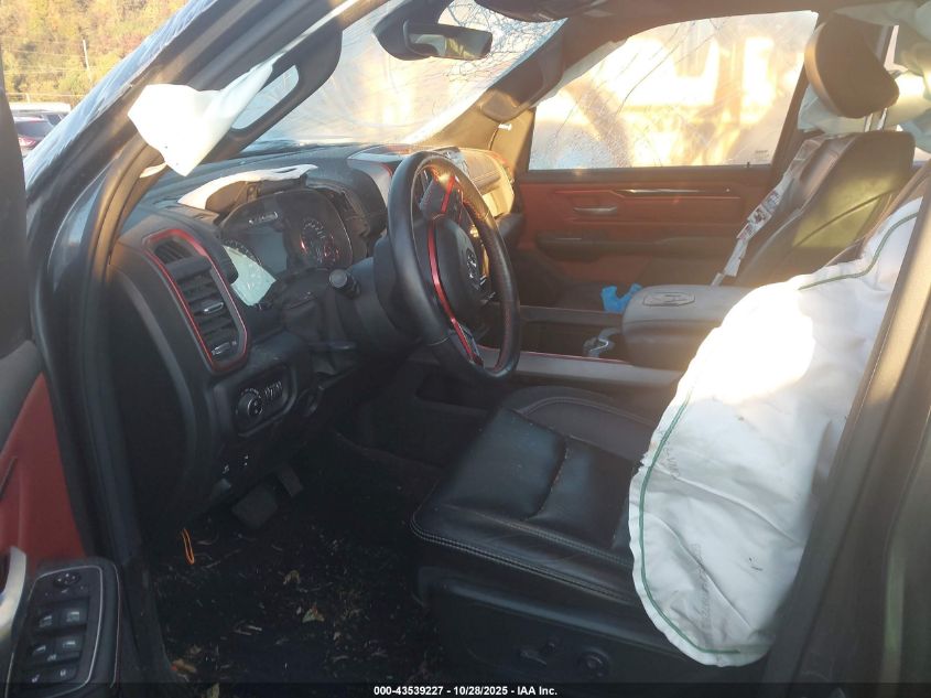 2019 Ram 1500 Rebel 4X4 5'7 Box VIN: 1C6SRFLT7KN915187 Lot: 43539227