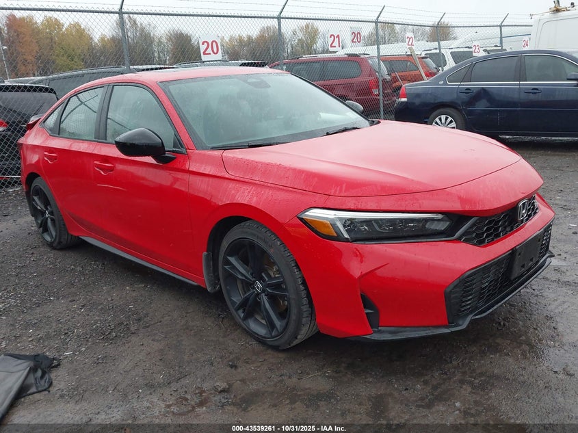 HONDA CIVIC BASE W/HIGH PERFORMANCE SUMMER TIRES/