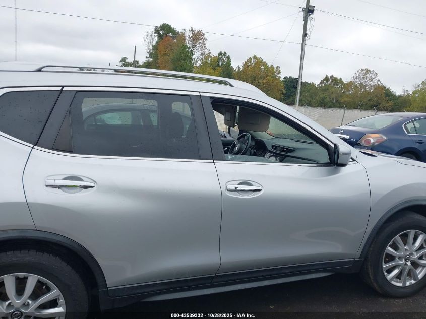 2017 Nissan Rogue Sv VIN: KNMAT2MT7HP536376 Lot: 43539332
