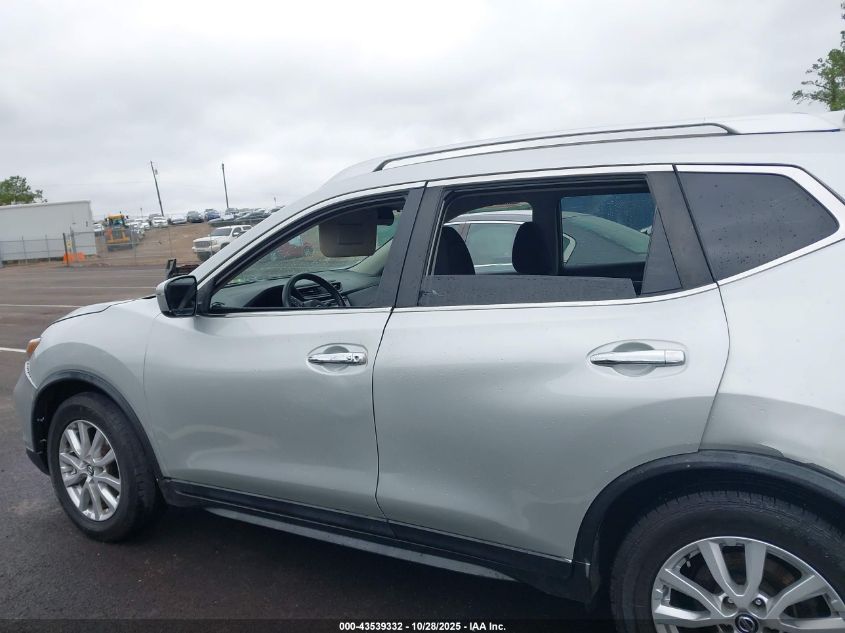 2017 Nissan Rogue Sv VIN: KNMAT2MT7HP536376 Lot: 43539332