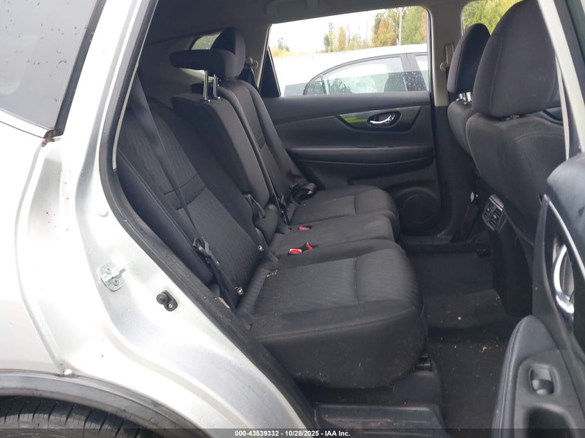 2017 Nissan Rogue Sv VIN: KNMAT2MT7HP536376 Lot: 43539332