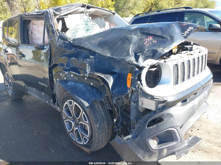 2016 Jeep Renegade Limited VIN: ZACCJBDT5GPC66113 Lot: 43539339