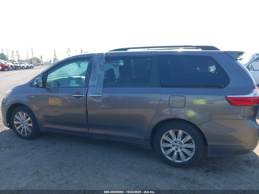 2016 Toyota Sienna Limited 7 Passenger VIN: 5TDDK3DC4GS137600 Lot: 43539392