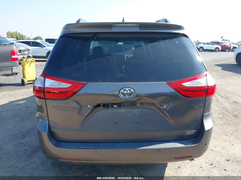 2016 Toyota Sienna Limited 7 Passenger VIN: 5TDDK3DC4GS137600 Lot: 43539392