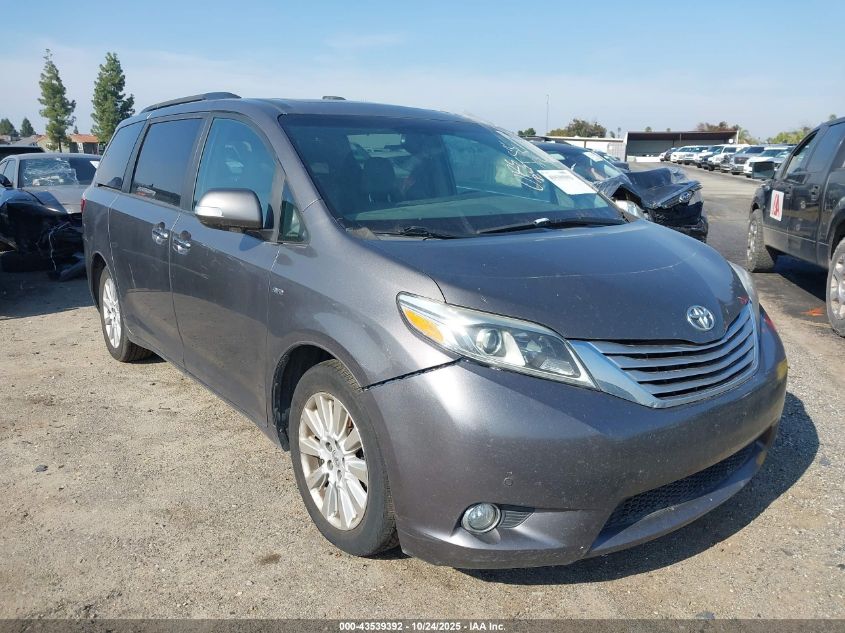 TOYOTA SIENNA LIMITED 7 PASSENGER