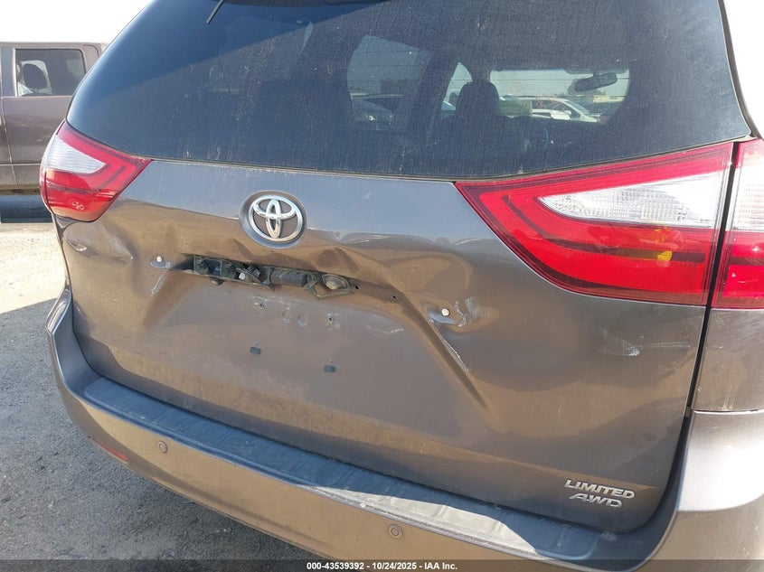 2016 Toyota Sienna Limited 7 Passenger VIN: 5TDDK3DC4GS137600 Lot: 43539392