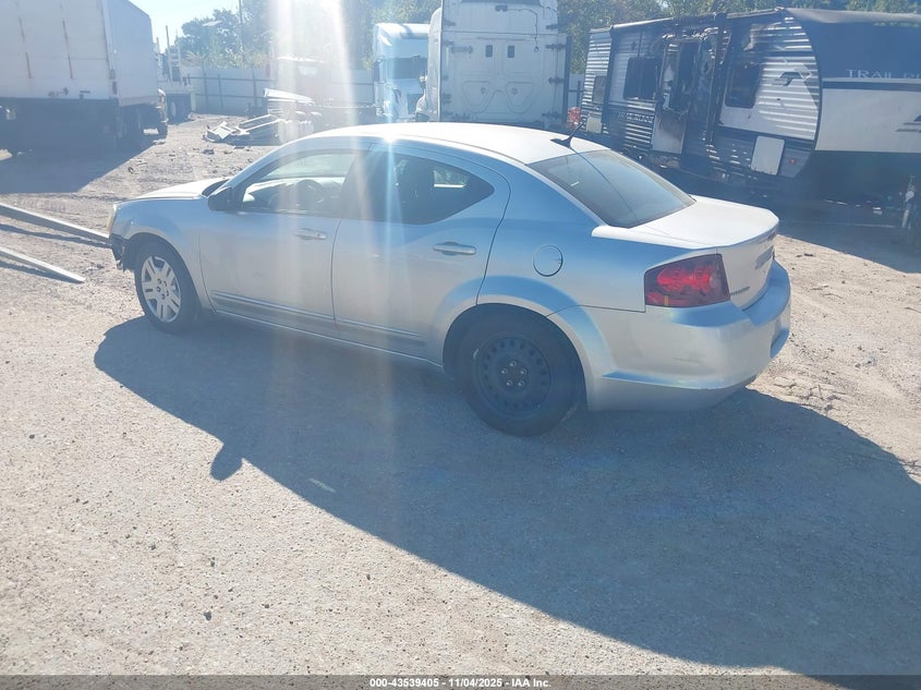 Vin: 1b3bd4fb0bn540825, lot: 44034431, dodge avenger express 20113