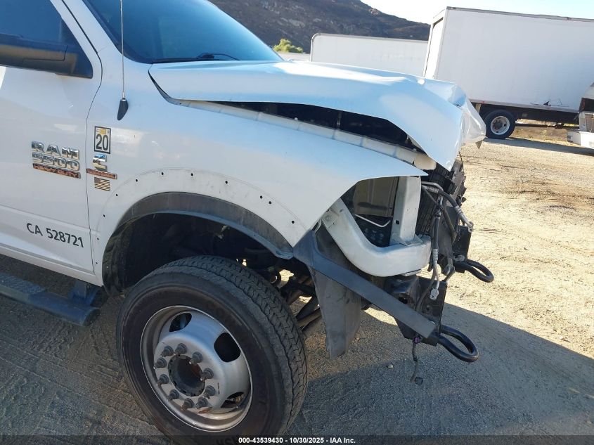 2017 Ram 5500 Chassis Tradesman/Slt VIN: 3C7WRMBL9HG750344 Lot: 43539430