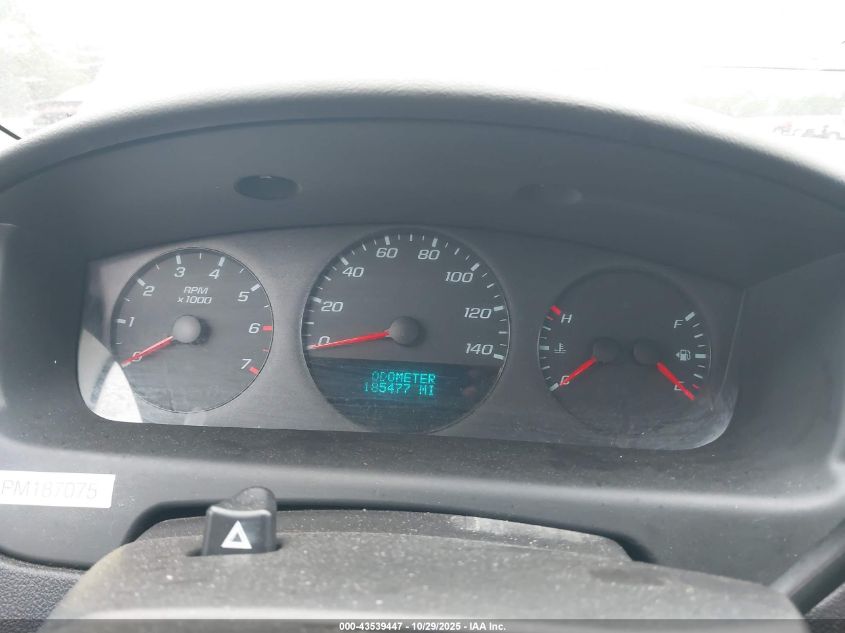 2008 Chevrolet Impala Police VIN: 2G1WS553381247963 Lot: 43539447