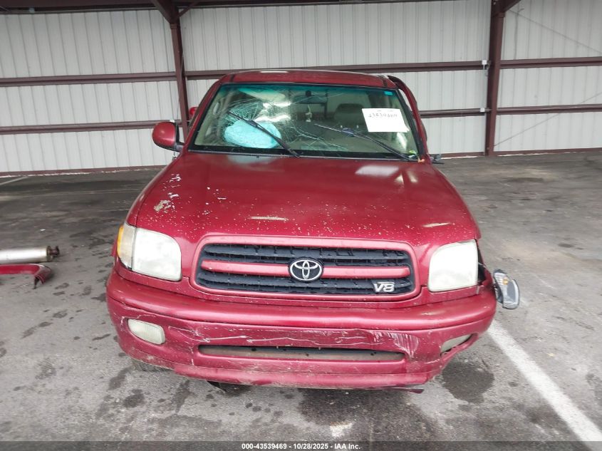 2002 Toyota Tundra Ltd V8 VIN: 5TBBT48172S254592 Lot: 43539469