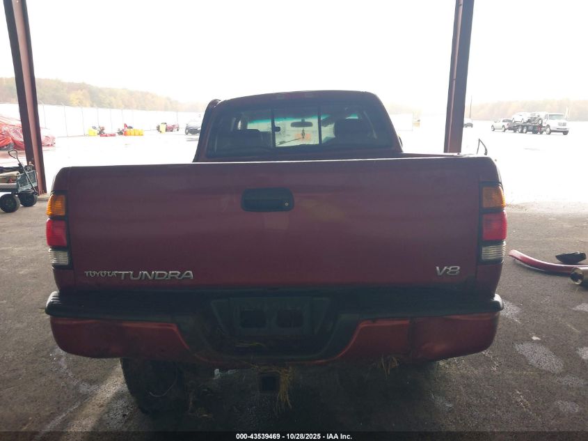 2002 Toyota Tundra Ltd V8 VIN: 5TBBT48172S254592 Lot: 43539469