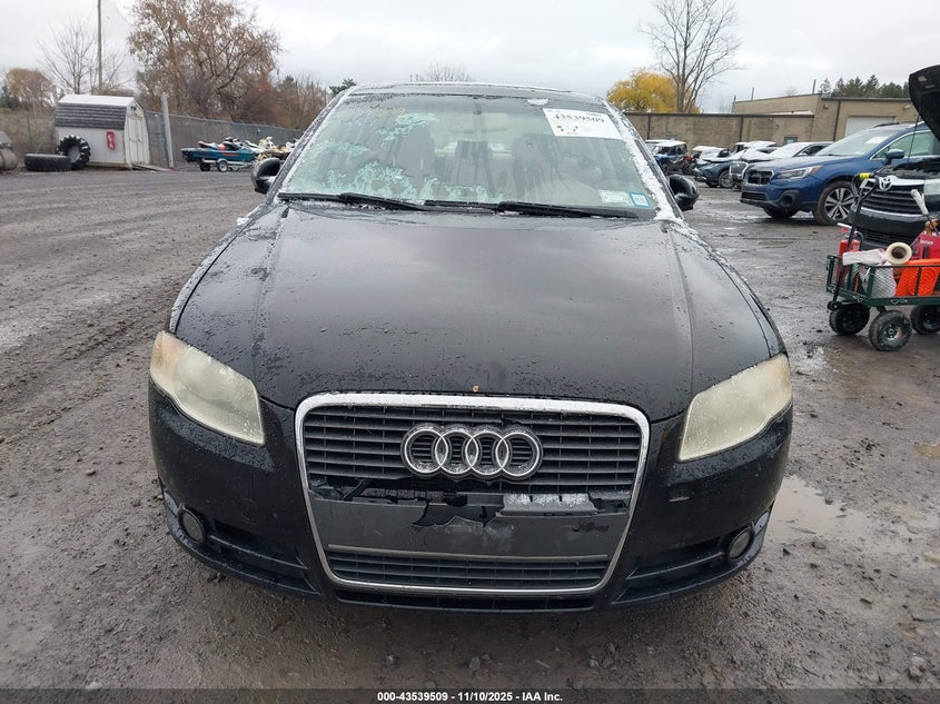 2007 Audi A4 2.0T VIN: WAUAF78E17A239800 Lot: 43539509
