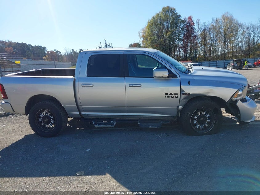 2018 Ram 1500 Sport VIN: 1C6RR7MT2JS291091 Lot: 43539585
