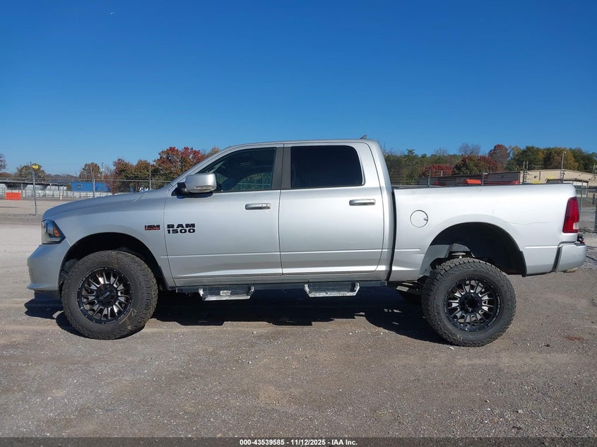 2018 Ram 1500 Sport VIN: 1C6RR7MT2JS291091 Lot: 43539585