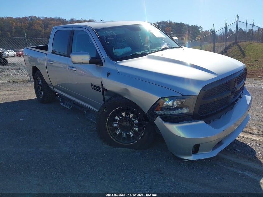 2018 Ram 1500 Sport VIN: 1C6RR7MT2JS291091 Lot: 43539585