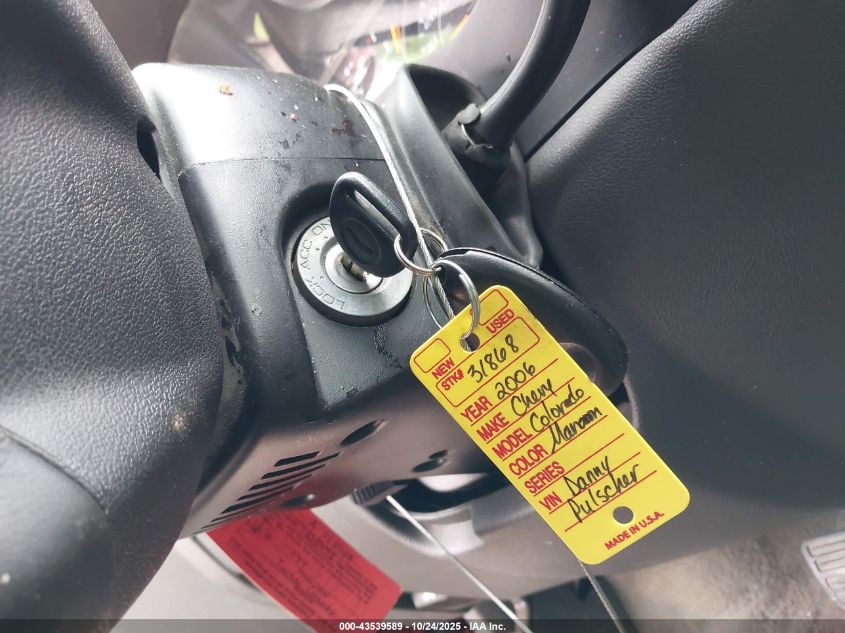 2006 Chevrolet Colorado Lt VIN: 1GCDT136268275619 Lot: 43539589